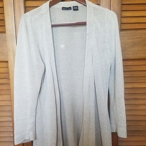 Cream colored cardigan